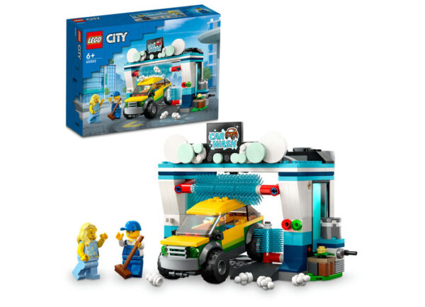 LEGO City - Spalatorie de masini 60362, 243 piese