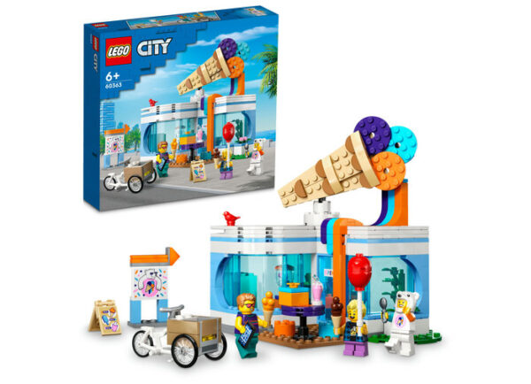 LEGO City - Magazin de inghetata 60363, 296 piese
