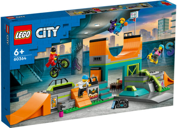 60364-lego-city-1 LEGO City - Parc pentru skateboard 60364, 454 piese
