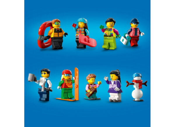 LEGO City - Centru de ski si escalada 60366, 1045 piese
