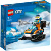 LEGO City - Snowmobil pentru explorari arctice 60376, 70 piese