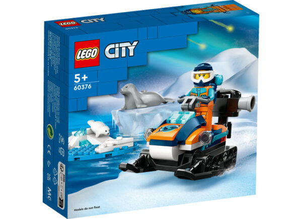 LEGO City - Snowmobil pentru explorari arctice 60376, 70 piese