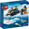LEGO City - Snowmobil pentru explorari arctice 60376, 70 piese