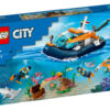 LEGO City - Barca pentru scufundari 60377, 182 piese