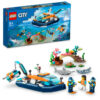 LEGO City - Barca pentru scufundari 60377, 182 piese