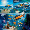 LEGO City - Barca pentru scufundari 60377, 182 piese