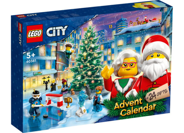 60381-lego-city-1 LEGO City - Calendar de Craciun LEGO City 60381, 258 piese
