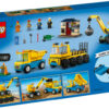 LEGO City - Camioane de constructie si macara cu bila pentru demolari 60391, 235 piese