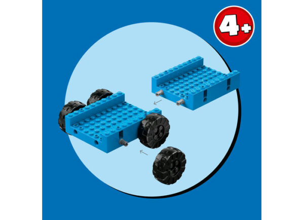 LEGO City - Camioane de constructie si macara cu bila pentru demolari 60391, 235 piese