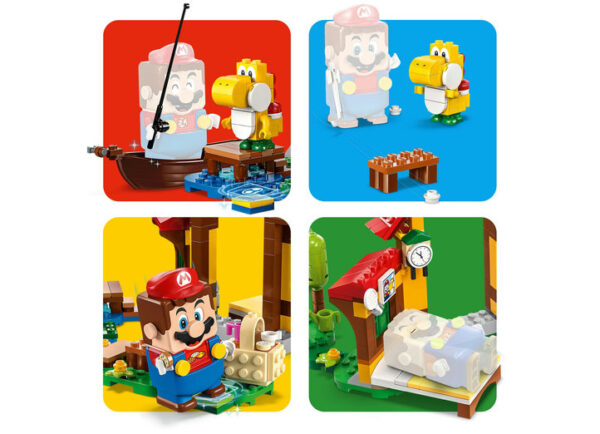 LEGO Super Mario - Set de extindere Picnic la casa lui Mario 71422, 259 piese