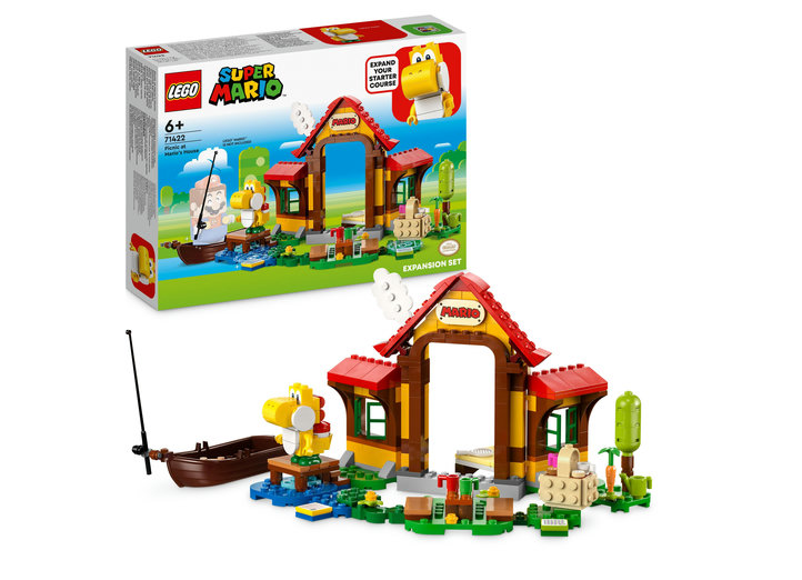 LEGO Super Mario - Set de extindere Picnic la casa lui Mario 71422, 259 piese