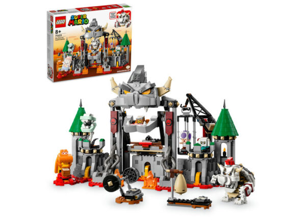 LEGO Super Mario - Set de extindere - Batalia lui Dry Bowser de la castel 71423, 1321 piese
