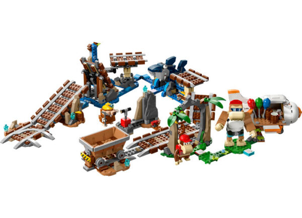 LEGO Super Mario - Set de extindere - Plimbarea cu vagonetul 71425, 1157 piese