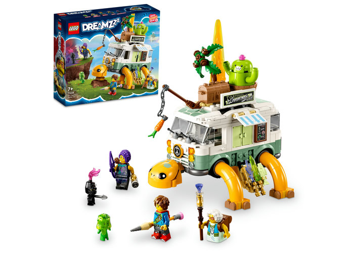 71456-lego-dreamzzz LEGO DREAMZzz - Furgoneta - testoasa a Doamnei Castillo 71456, 434 piese