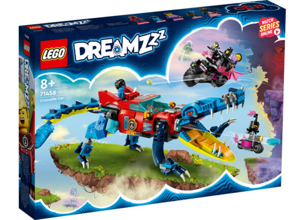 LEGO DREAMZzz - Masina - crocodil 71458, 494 piese