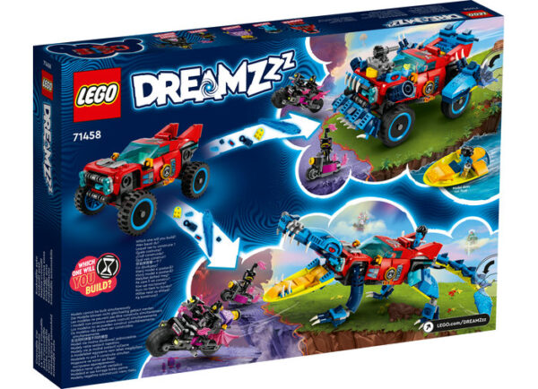 LEGO DREAMZzz - Masina - crocodil 71458, 494 piese