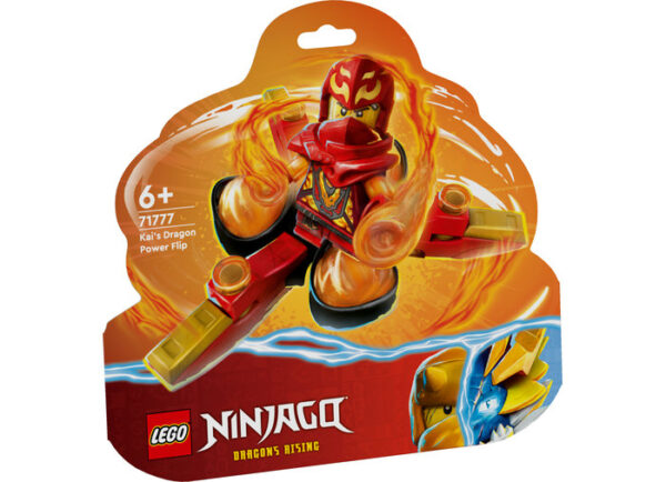 LEGO Ninjago - Rotirea Spinjitzu al lui Kai cu puterea dragonului 71777, 72 piese