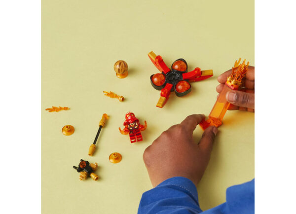 LEGO Ninjago - Rotirea Spinjitzu al lui Kai cu puterea dragonului 71777, 72 piese