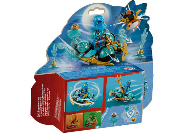 LEGO Ninjago - Rotirea Spinjitzu al Nyei cu puterea dragonului 71778, 57 piese