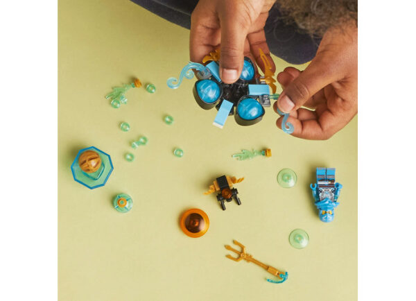 LEGO Ninjago - Rotirea Spinjitzu al Nyei cu puterea dragonului 71778, 57 piese