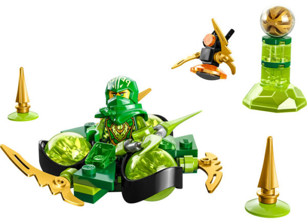 LEGO Ninjago - Rotirea Spinjitzu al lui Lloyd cu puterea dragonului 71779, 56 piese