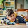 LEGO Ninjago - Masina de curse Spinjitzu a lui Zane 71791, 307 piese