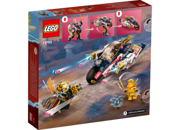LEGO Ninjago - Motocicleta-robot a Sorei 71792, 384 piese