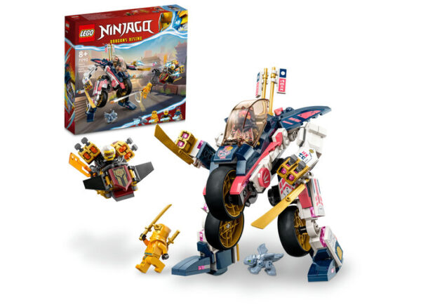 LEGO Ninjago - Motocicleta-robot a Sorei 71792, 384 piese