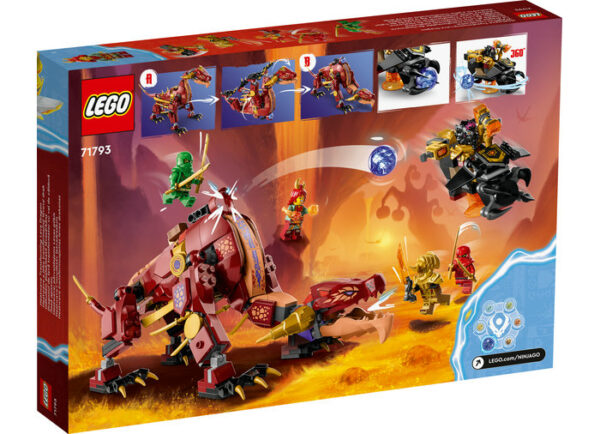 71793-lego-ninjago-2 LEGO Ninjago - Dragonul de lava 71793, 479 piese