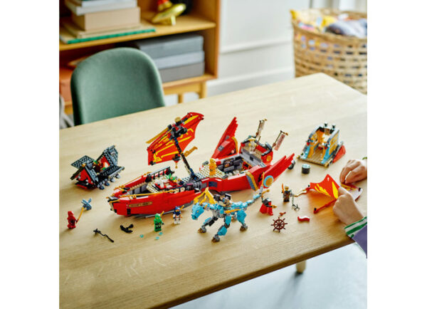 LEGO Ninjago - Destiny's Bounty - cursa contra timp 71797, 1739 piese