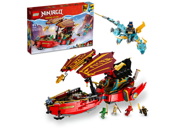LEGO Ninjago - Destiny's Bounty - cursa contra timp 71797, 1739 piese