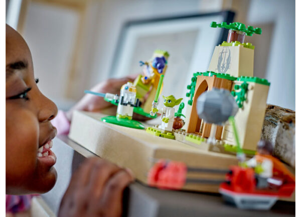 LEGO Star Wars - Templul Jedi de pe Tenoo 75358, 124 piese