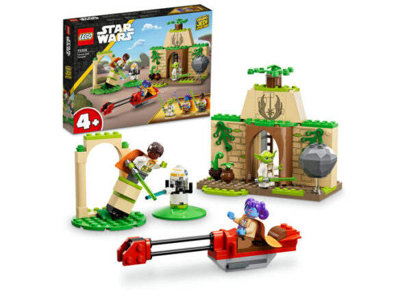 LEGO Star Wars - Templul Jedi de pe Tenoo 75358, 124 piese