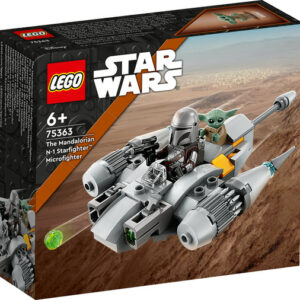 LEGO Star Wars - Micronava de lupta Starfighter N-1 a Mandalorianului 75363, 88 piese