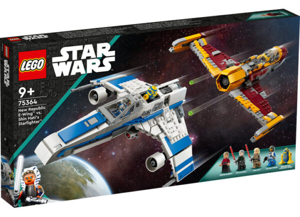 75364-lego-star-wars-1 LEGO Star Wars - E-Wing al Noii Republici vs Starfighter-ul lui Shin Hati 75364, 1056 piese
