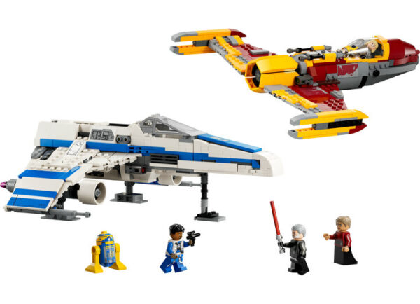 75364-lego-star-wars-3 LEGO Star Wars - E-Wing al Noii Republici vs Starfighter-ul lui Shin Hati 75364, 1056 piese