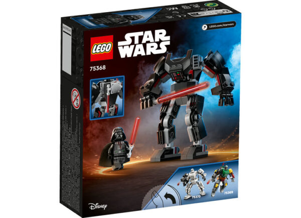 LEGO Star Wars - Robot Darth Vader 75368, 139 piese