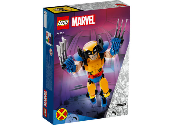 LEGO Marvel Super Heroes - Figurina de constructie Wolverine 76257, 327 piese