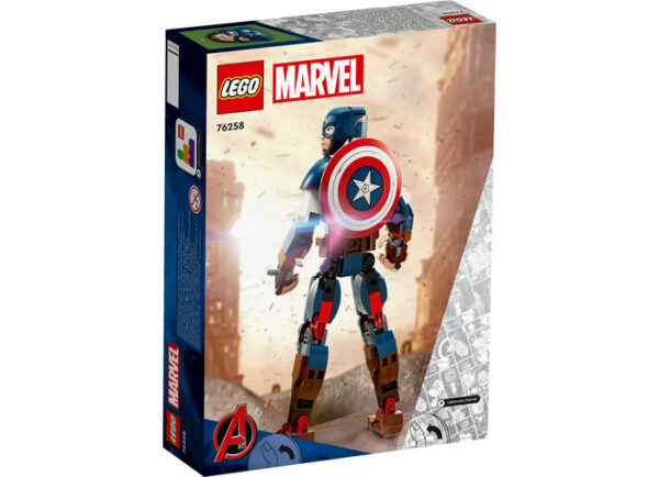 76258-lego-super-heroes-2 LEGO Marvel Super Heroes - Figurina de constructie Captain America 76258, 310 piese