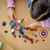 76258-lego-super-heroes-4 LEGO Marvel Super Heroes - Figurina de constructie Captain America 76258, 310 piese