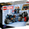 LEGO Marvel Super Heroes - Motocicletele lui Black Widow si Captain America 76260, 130 piese