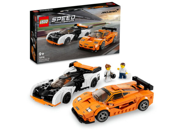 LEGO Speed Champions - McLaren Solus GT și McLaren F1 LM 76918, 581 piese