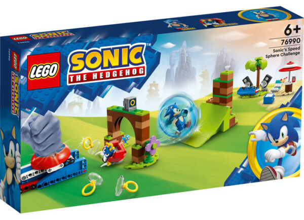 LEGO Sonic the Hedgehog - Provocarea cu sfera de viteza a lui Sonic 76990, 292 piese