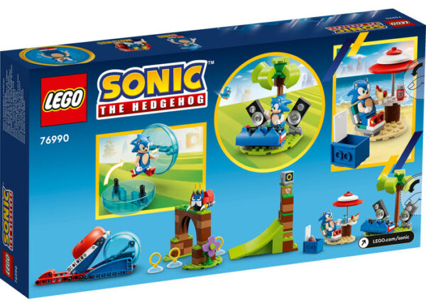 LEGO Sonic the Hedgehog - Provocarea cu sfera de viteza a lui Sonic 76990, 292 piese