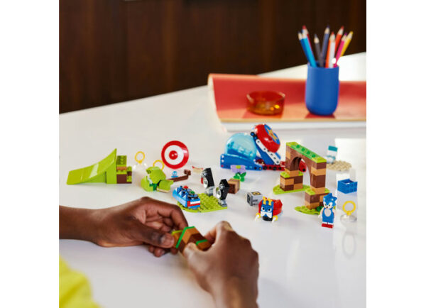 LEGO Sonic the Hedgehog - Provocarea cu sfera de viteza a lui Sonic 76990, 292 piese