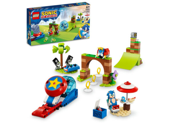 LEGO Sonic the Hedgehog - Provocarea cu sfera de viteza a lui Sonic 76990, 292 piese