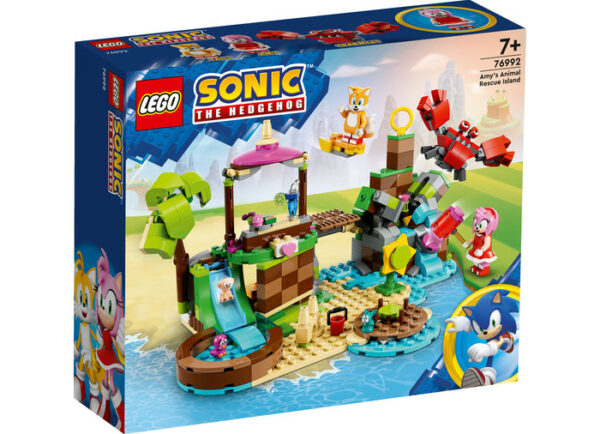 LEGO Sonic the Hedgehog - Insula lui Amy pentru salvarea animalelor 76992, 388 piese