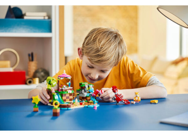 LEGO Sonic the Hedgehog - Insula lui Amy pentru salvarea animalelor 76992, 388 piese