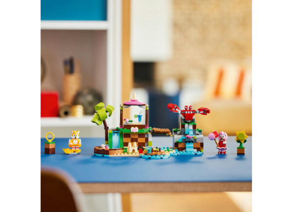 LEGO Sonic the Hedgehog - Insula lui Amy pentru salvarea animalelor 76992, 388 piese