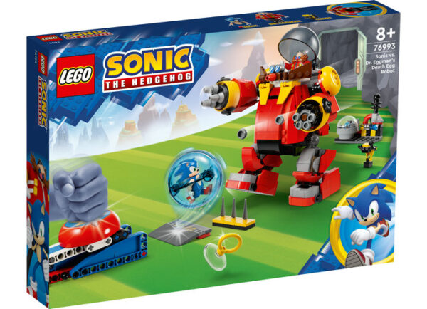 LEGO Sonic the Hedgehog - Sonic vs. Robotul Death Egg al Dr. Eggman 76993, 615 piese